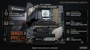 Used FullGaming PC Components for Sale Excellent Condition  Clean, Tested, and Ready for a New Home