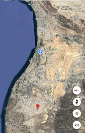 ارض سكينة كورنر في موقع مميز وحيوي Dn