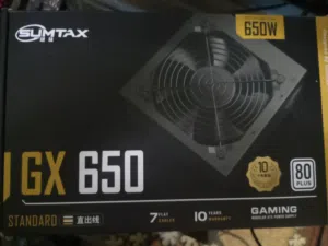 باور سيبلاي 650W GAMING بحاله الوكاله مكفول بسعر حرق