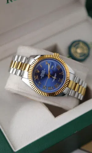 ساعة رولكس كوبي بطارية فخمة ب35 دينار