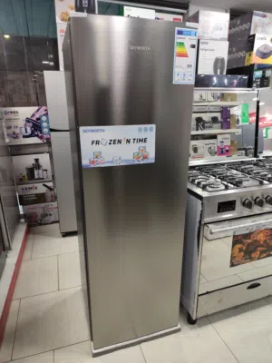 عرض نااار على فريزر سكاي وورث 6 جوارير سلفر ستانلس ستيل 197 لتر توفير A++