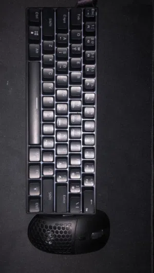 كيبورد جيمنج للبيع مع ماوس جيمنج ازرار جانبيه استعمال بسيط