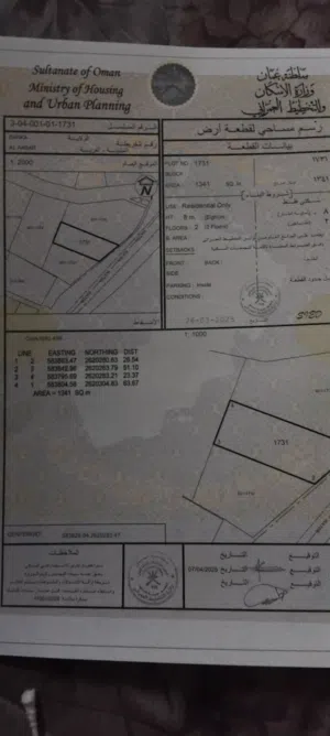 أرض سكنية للبيع