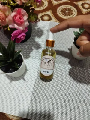 100% Natural Herbal Hair Oil  Hair Growth • Anti-Hairfall • Shine & Strength   50ml