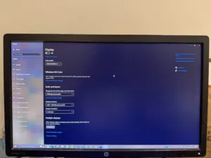 شاشة اتش بي 24 إنش  hp screen 24 inch