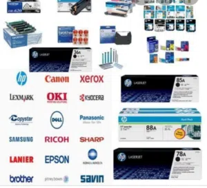 Printer toner ink cartridges for all types of Printer (Original /Compatible)