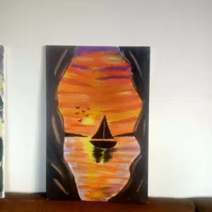 لوحه فنيه شغل يدوي