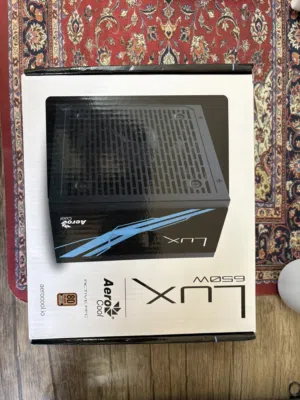 AeroCool LUX 650W – 80 Plus Bronze Power Supply