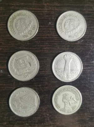 عملات تذكاريه و النسر لفئه الخمس قروش