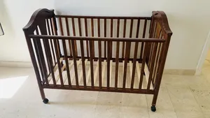 Baby juniors wooden bed (with matress )