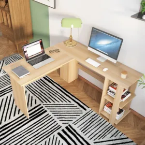 مكتب زاوية 120سم ب120 عدة الوان فقط  60دينار شامل التوصيل والتركيب عمان