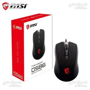 ماوس ام اس اي سلكي اصلي MSI INTERCEPTOR DS86 USB WIRED MOUSE