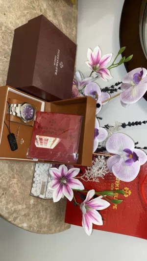 ساعه باتيك فيليب جينيف ( تقليد درجه أولى ) Patek philipe Geneve ( first copy )