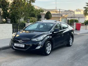 Hyundai Elantra 2013 الون اسود ملوكي فحص كامل فل كامل هيونداي النترا2013 وارد الوكالة مالك واحد