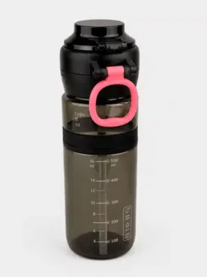 Stylish 800ml Acrylic Plastic Water Bottle for Hydration