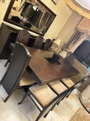 طاولة سفرة للبيع+طاولة طعام