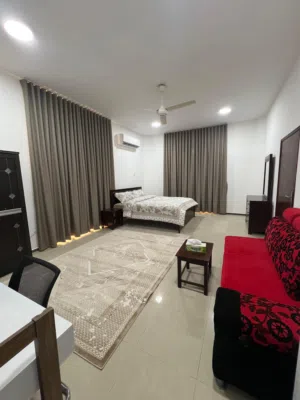 Fully Furnished Studio with attached bathroom in Al Khuwair