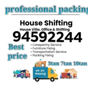 House shifting service villa Office shifting furniture fixed All Oman