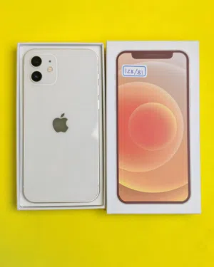 ايفون 12 128 جيجا أبيض بطارية 79% مستعمل iPhone 12 128GB White