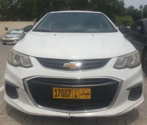 2017 Chevrolet Aveo LS 5 Seater Sedan - White Petrol Car with Modern Features