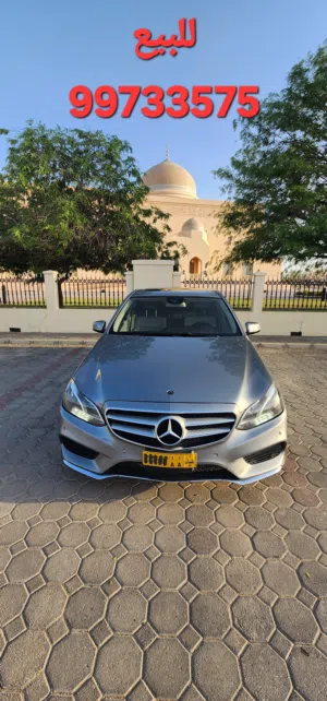 مرسيدس بنز E 350 2014، صالون / سيدان، فضي، مستعملة بحالة ممتازة