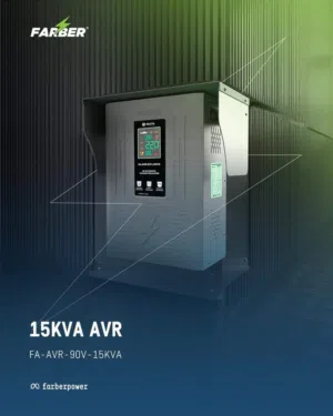 وية جهاز 15KVA AVR الڤولتية المتغيّرة صارت من الماضي وإستقرار الڤولتية وقلّة سحب الأجهزة للطاقة