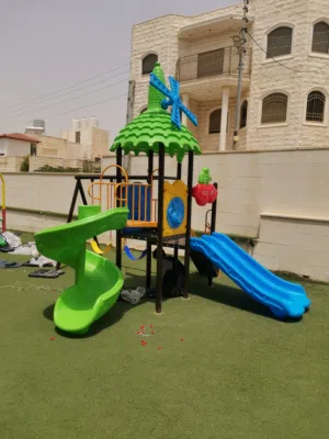 وحدات العاب خارجية متكاملة مراجيح وسحاسيل للحضانات ورياض الأطفال والمدارس والمزارع متوفر خدمة التوصي