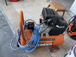 كمبريسور هواء FINDER الأصليه صناعية 50 لتر - 2.5 حصان بحالة الوكالة