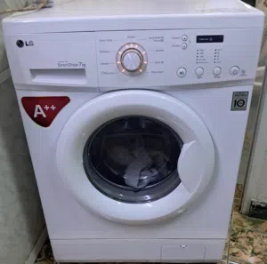 LG front load washing machine 7kg A++