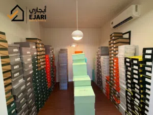ايجار شقه تجاريه منطقه اليرموك 4 شوارع
