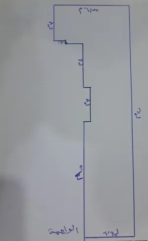 مشتمل 87 متر للبيع حي الجامعة محلة 631 شارع دريد زنبور والمطعم الخليجي