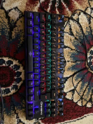 Rgb keyboard with adjustable keys for sale