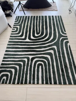 Abstract carpet rug