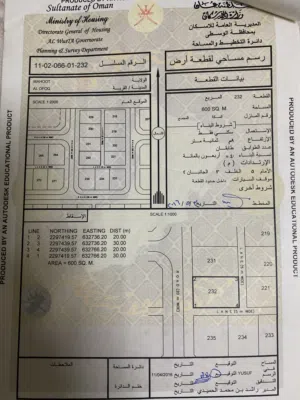 أرض للبيع مخطط الأفق قرب الشارع العام