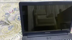 الابتوب HP كومباك كمبيوتر محمول لون اسود