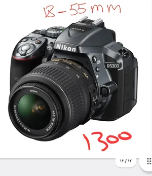 كاميرا نيكون D5300 مع عدسة  18-55