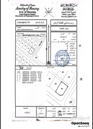 للبيع ارض بدي العمود مفتوح من 3 جهات