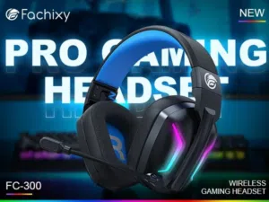 سماعة الألعاب اللاسلكية Fachixy FC-300 – أداء احترافي وتوافق شامل مع جميع أجهزتك