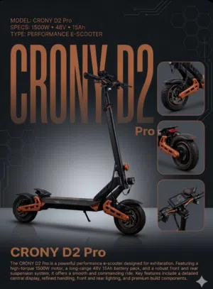 Crony d2 pro E-scooter with