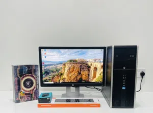 Hp prodesk Tower i5 3rd Gen Ram 8GB SSD 256GB 2GB AMD Graphic Card Hp Monitor 20” inch