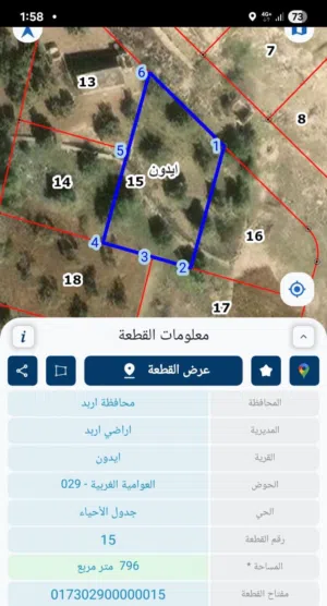 Residential Land for Sale in Irbid Aydoun