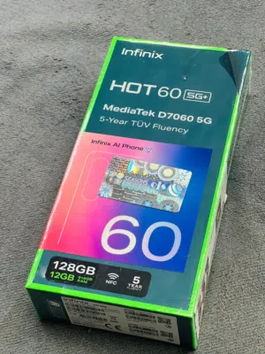 INFINIX HOT 60 5G+ 128GB NEW FOR SALE