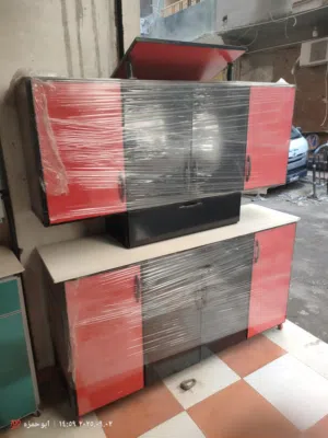 جاهز على تحميل فورى  عليهم خصم 2  مطبخ الوميتال عمولةدرجه أولى حشوه فايبر جلاس  ضد الماء والصدا