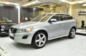 Volvo T6 AWD R-Design ( 2010 Model ) in Silver Color GCC Specs