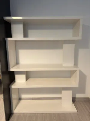 Modern White Shelving Unit