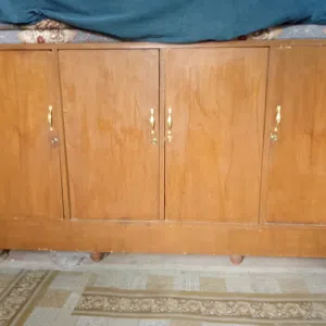 بوفيه خشب اربع طلاگات
