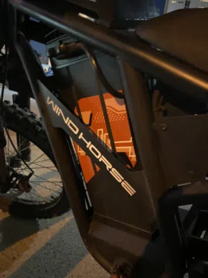 Wind horse dirt bike
