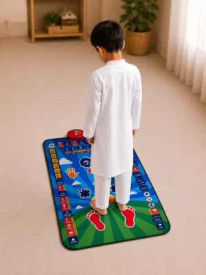 ((سجادة الصلاة التعليمية التفاعلية للأطفال – Educational Prayer Mat)) ((#السعر 30 الف مع التوصيل ))