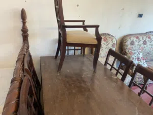 طاوله سفره مع 6 كراسي