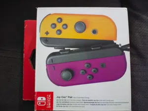 Nintendo switch controllers Blue and Red